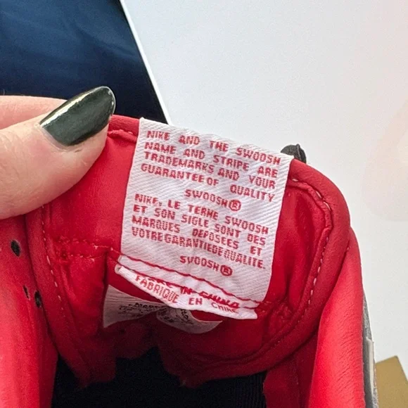 Nike Y2K Red and Black Heeled Sneakers size 7 - Picture 8 of 10